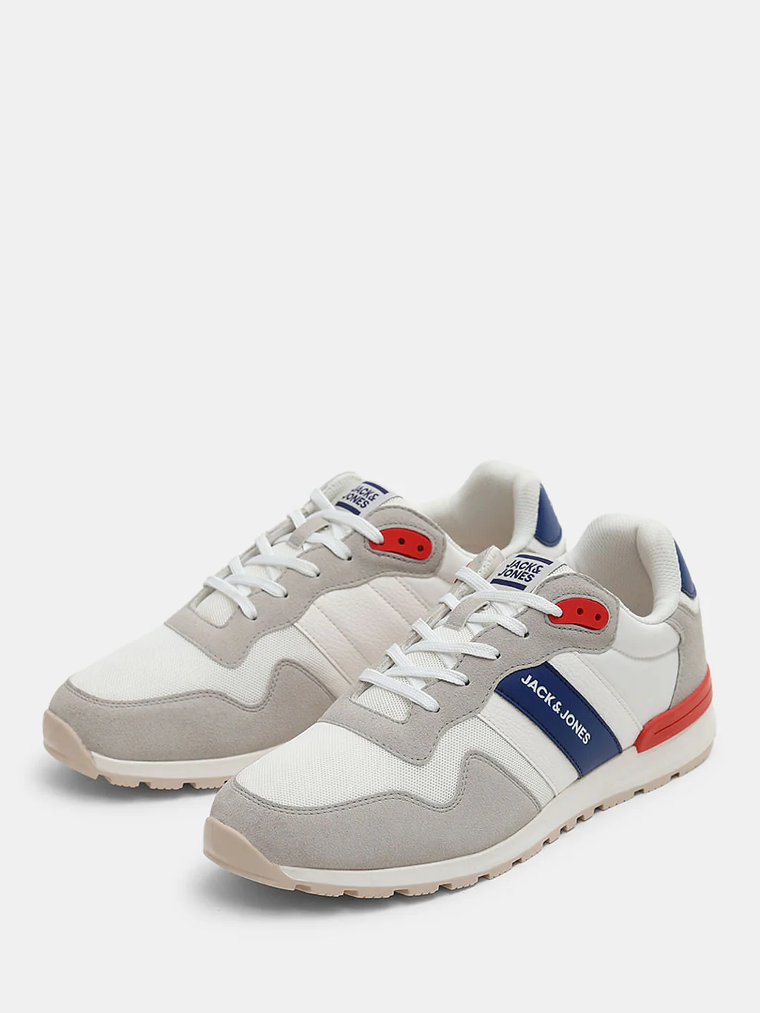 Off-White Colourblocked Logo Print Sneakers - Image 6