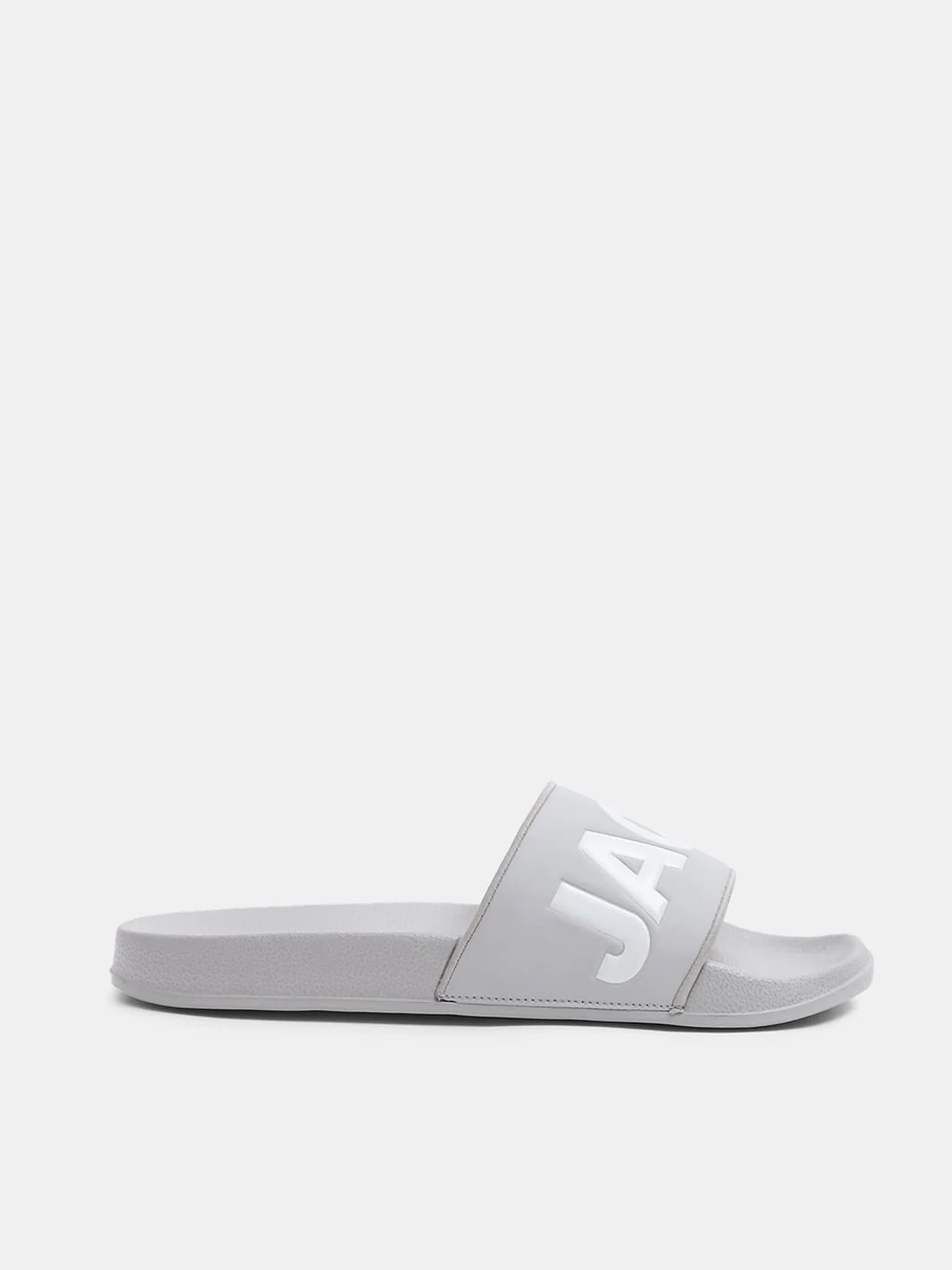 Grey Logo Print Sliders - Image 2