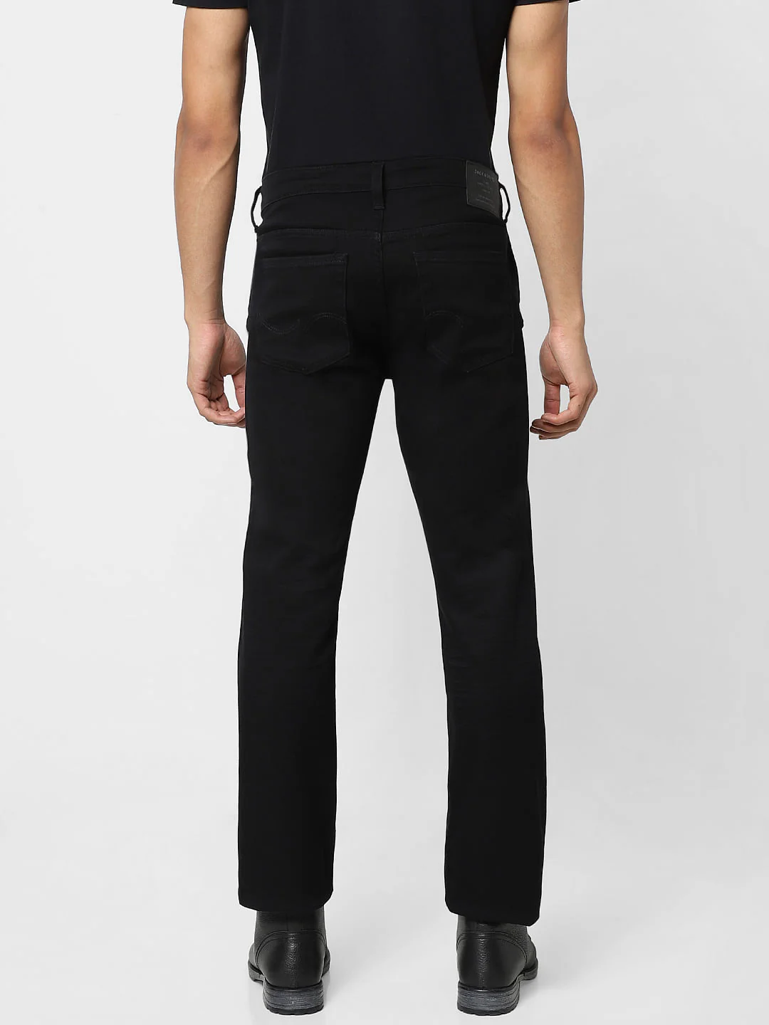 Black High Rise Ray Bootcut Jeans - Image 4