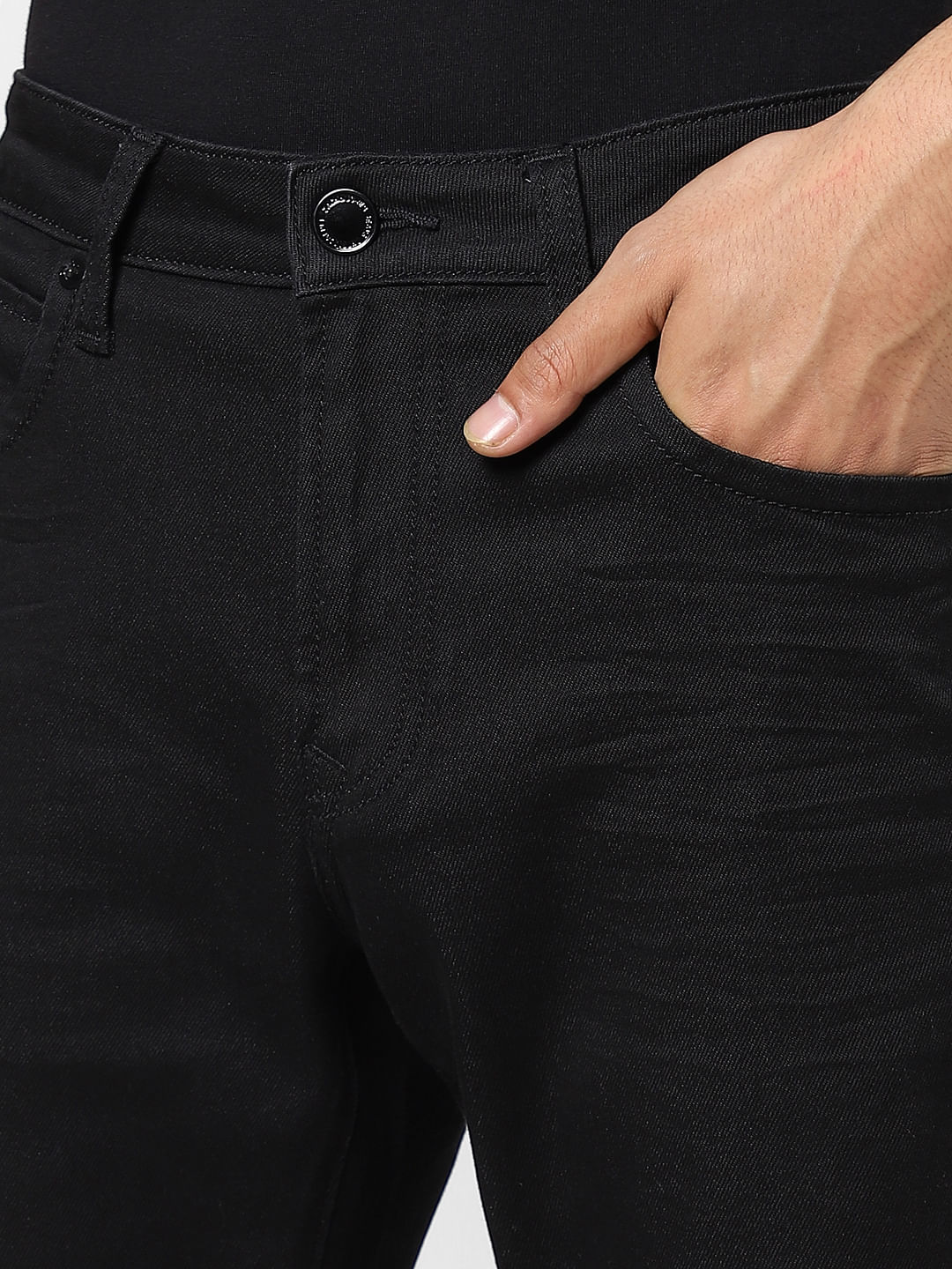 Black High Rise Ray Bootcut Jeans - Image 5
