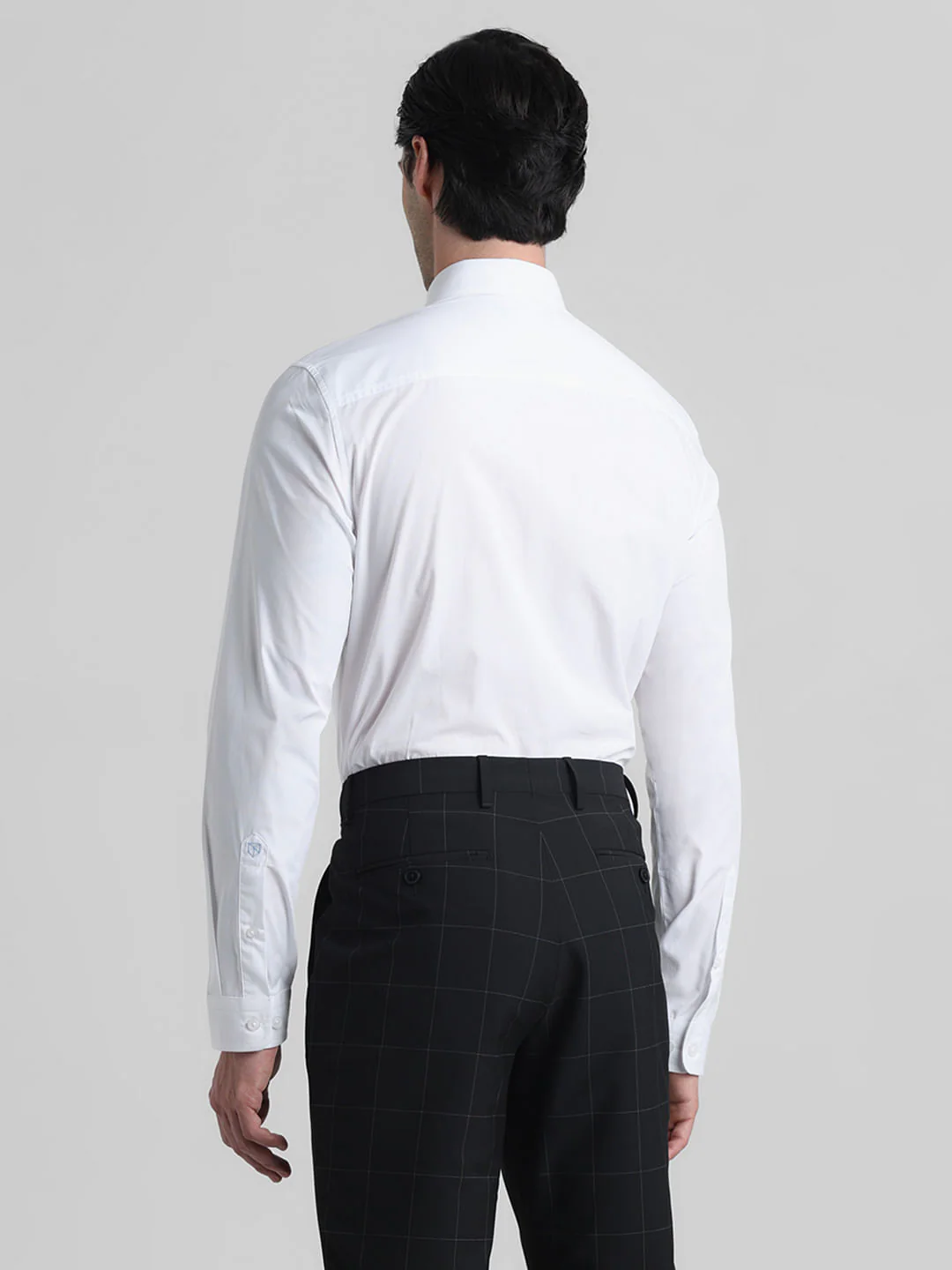 White Formal Full Sleeves Shirt - Image 4