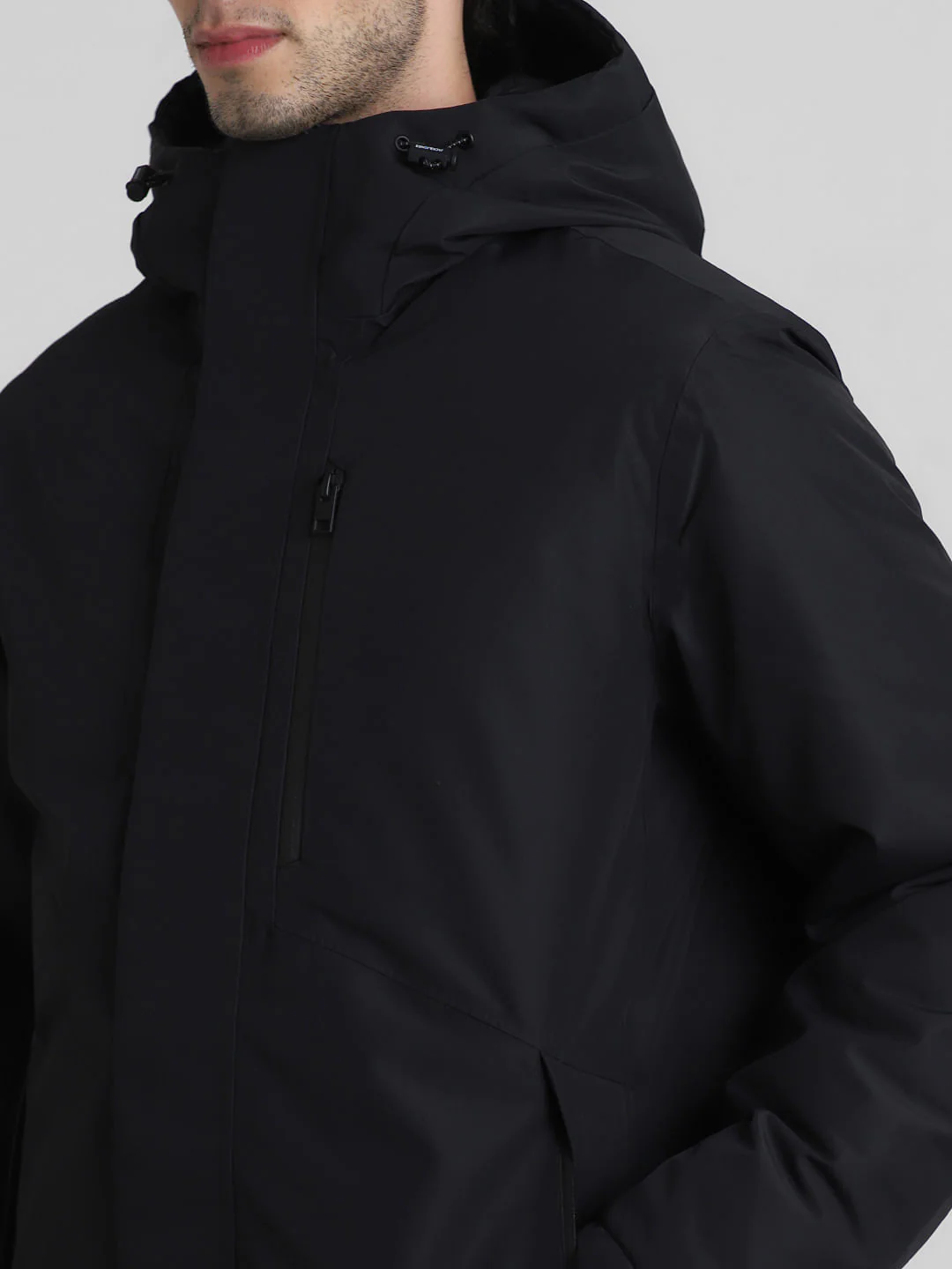 Black Hooded Jacket - Image 5