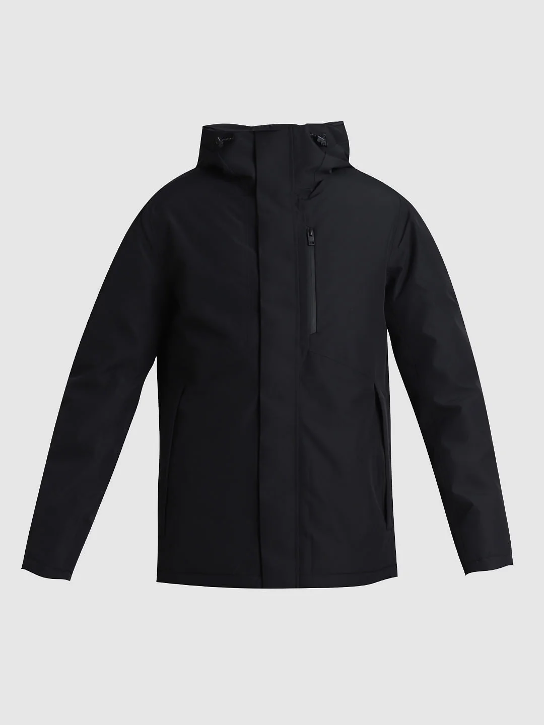 Black Hooded Jacket - Image 7