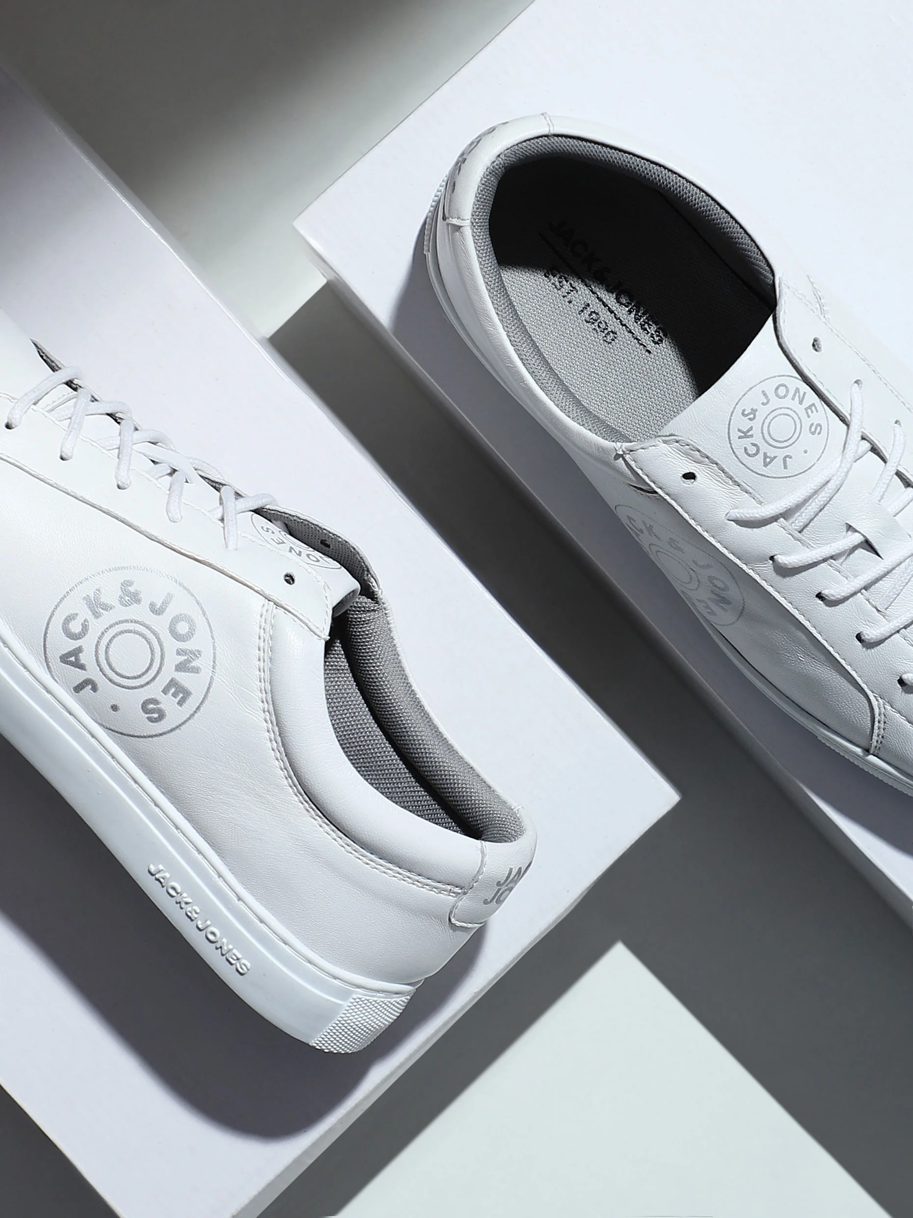 White Leather Sneakers