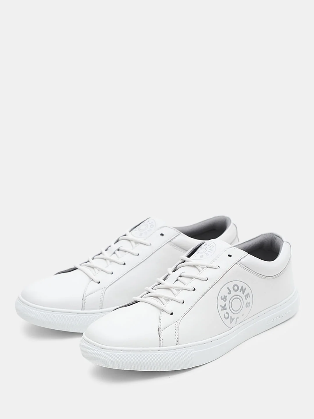 White Leather Sneakers - Image 6