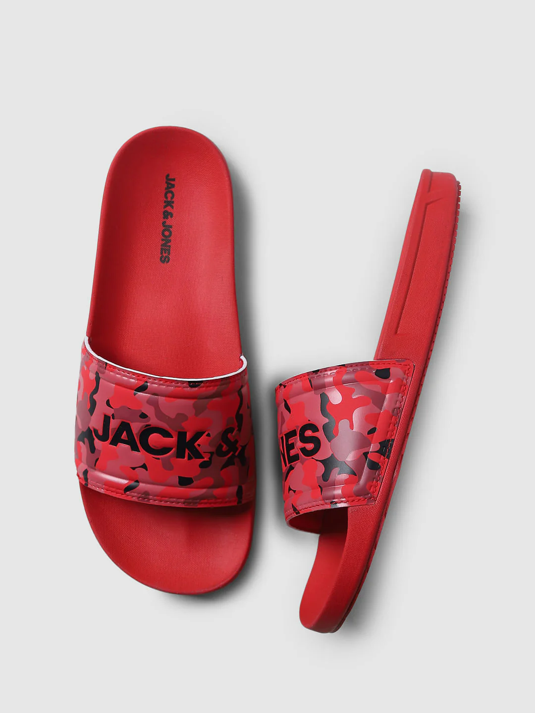 Red Camo Print Sliders - Image 2