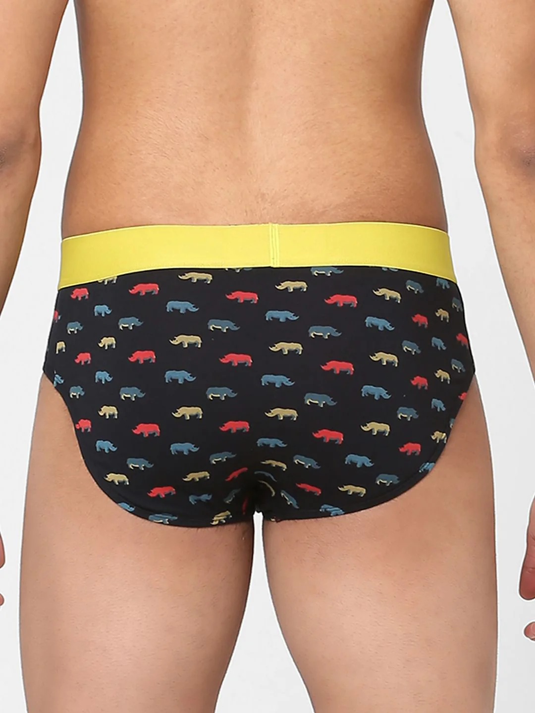 Blue Animal Print Briefs - Image 3