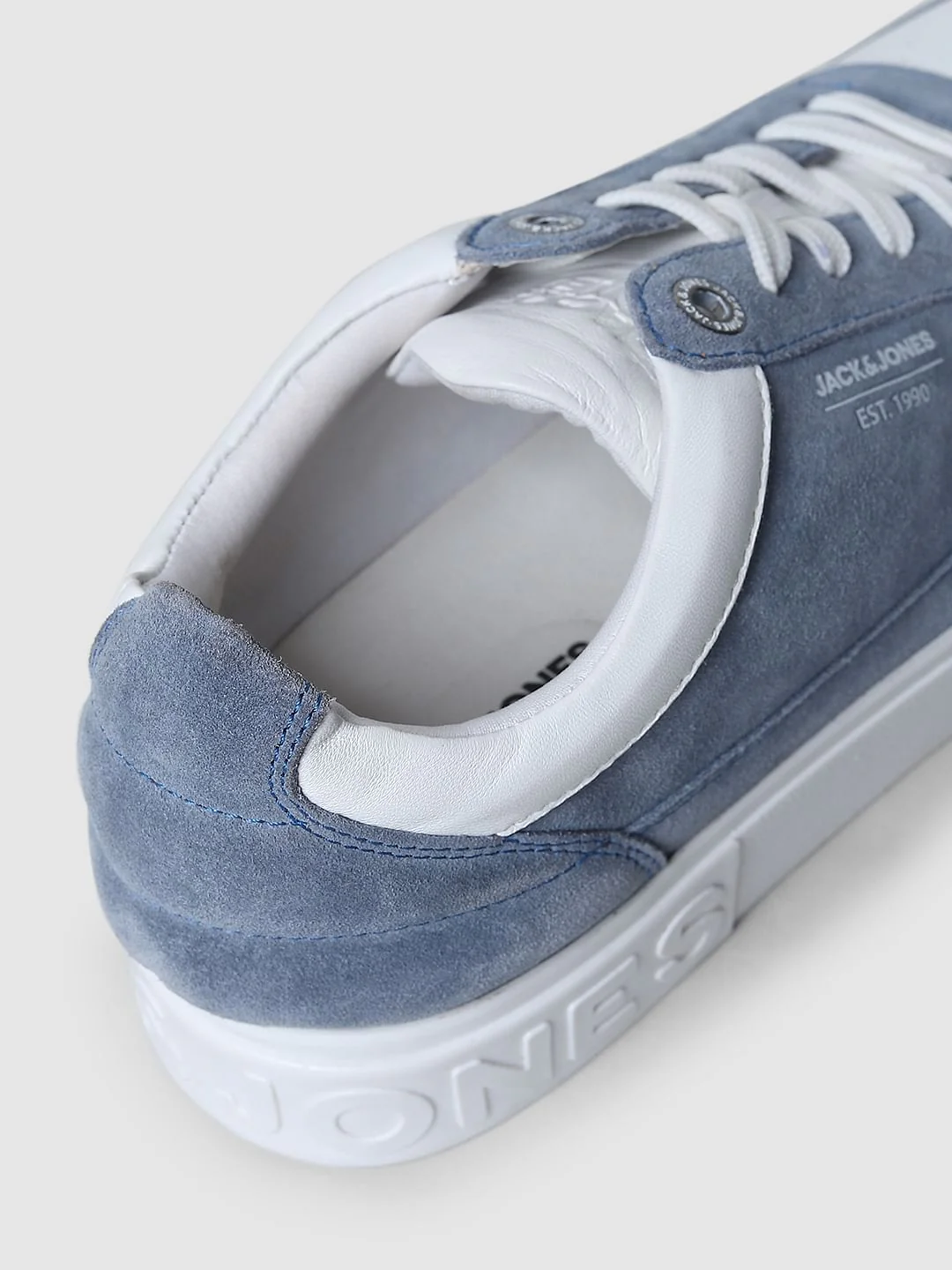 Blue Colourblocked Skater Sneakers - Image 8