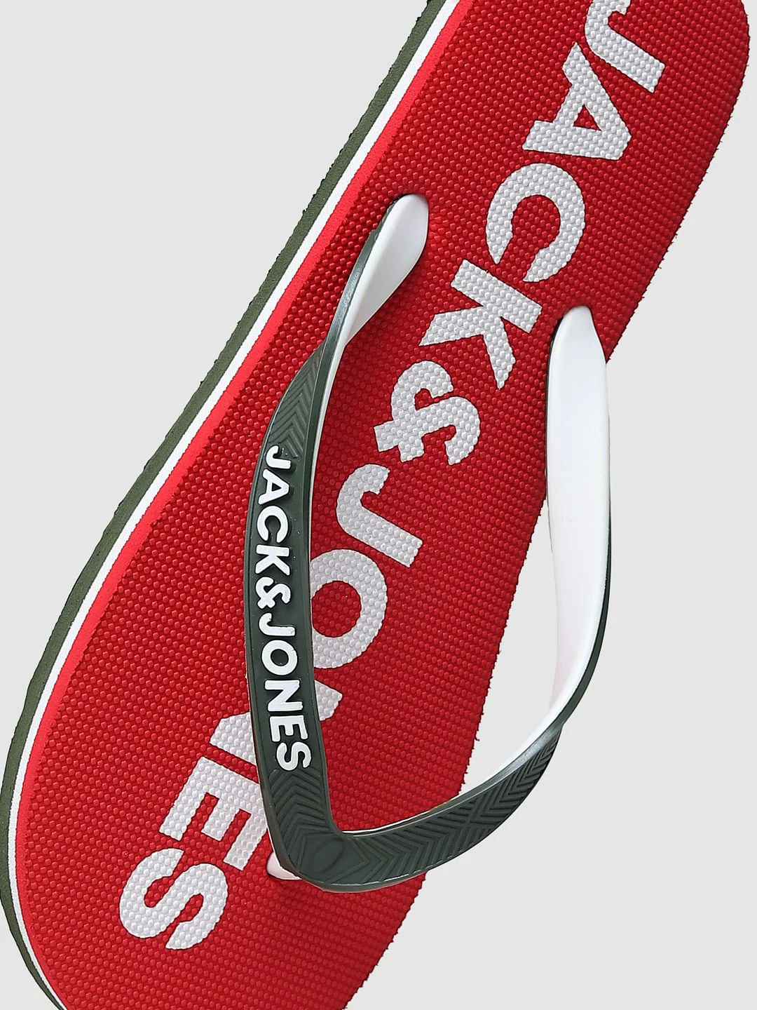Red Colourblocked Flip Flops - Image 10