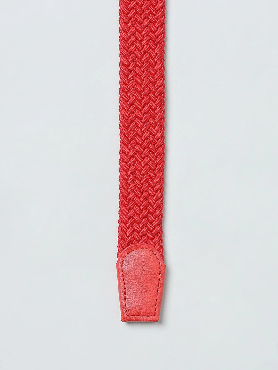Boys Red Braided Belt - Image 4