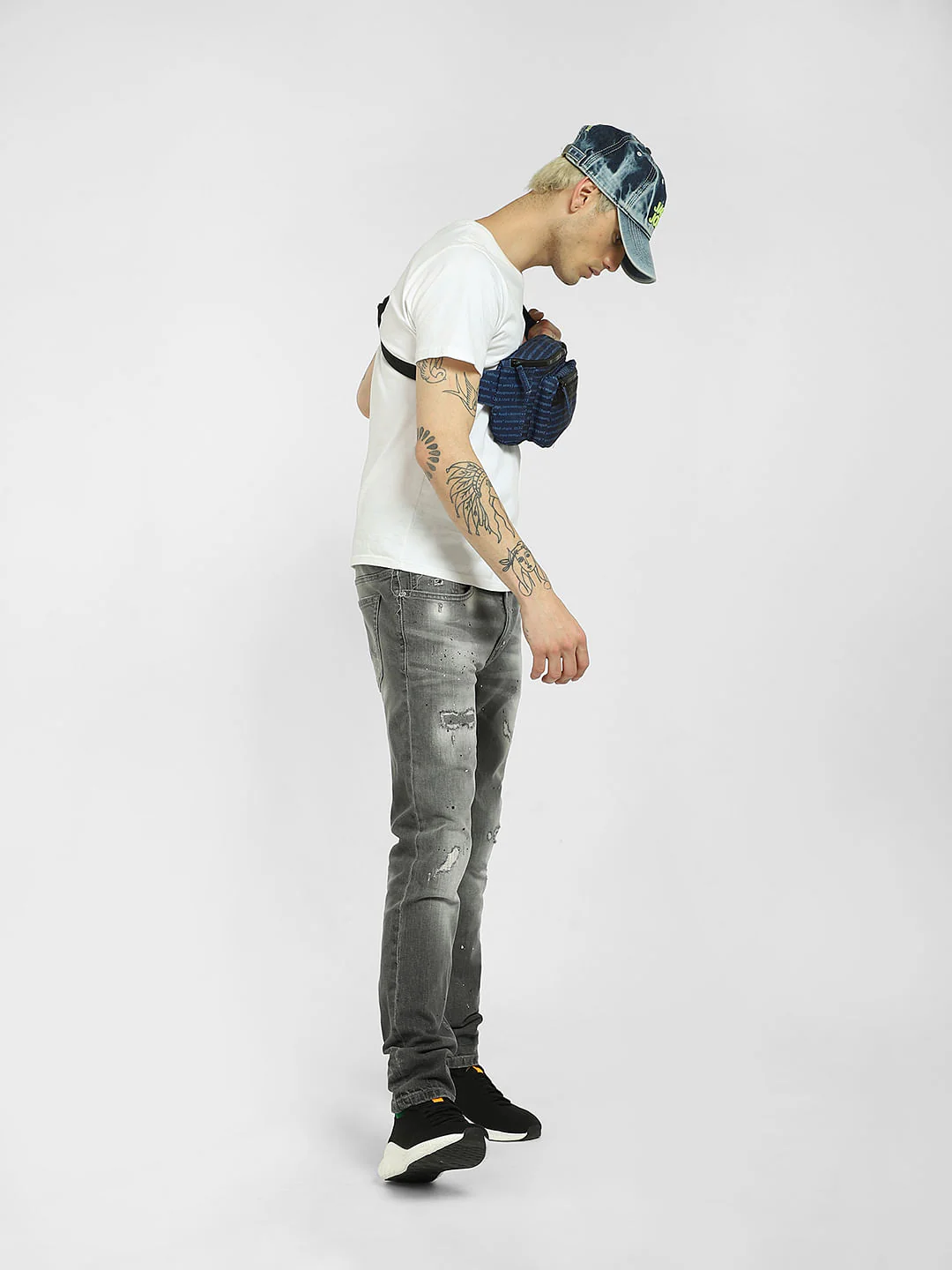 Blue Low Rise Ben Skinny Jeans