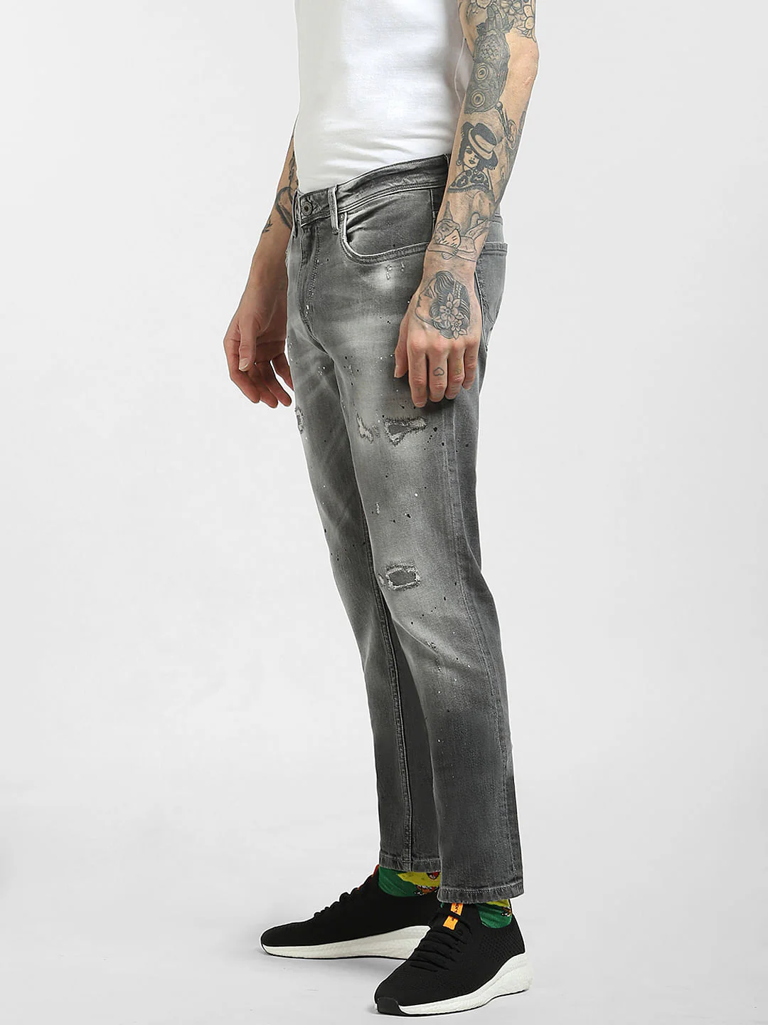 Blue Low Rise Ben Skinny Jeans - Image 3