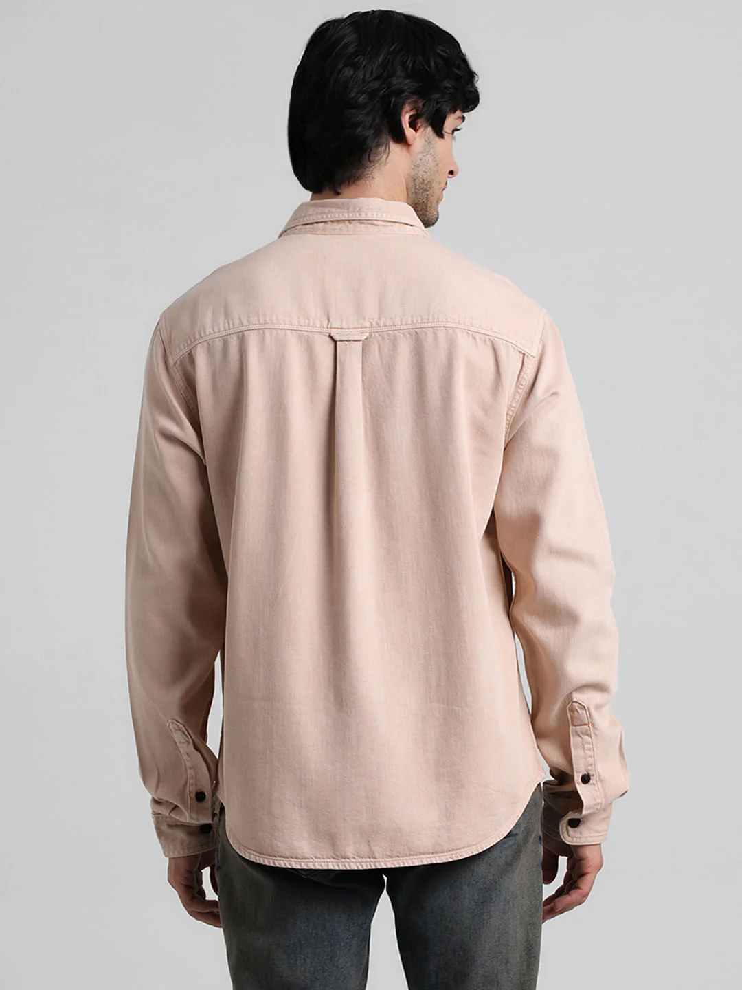 Pink Overdyed Oversized Shirt - Image 4