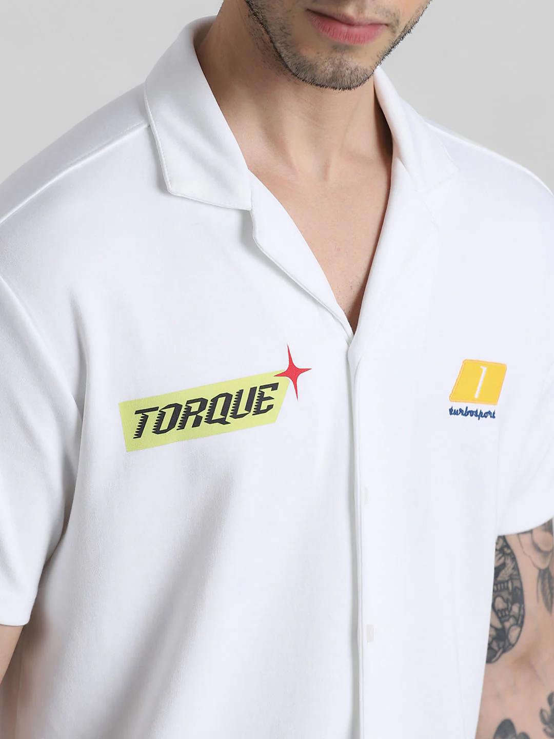 URBAN RACERS by White Short Sleeves Shirt - Image 5