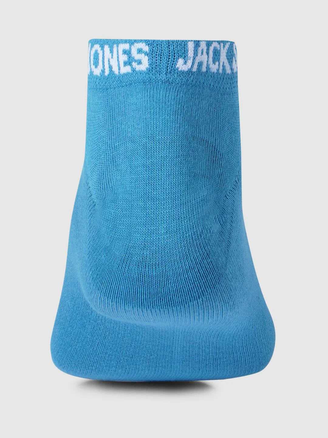 Blue Logo Print Ankle Length Socks - Image 3