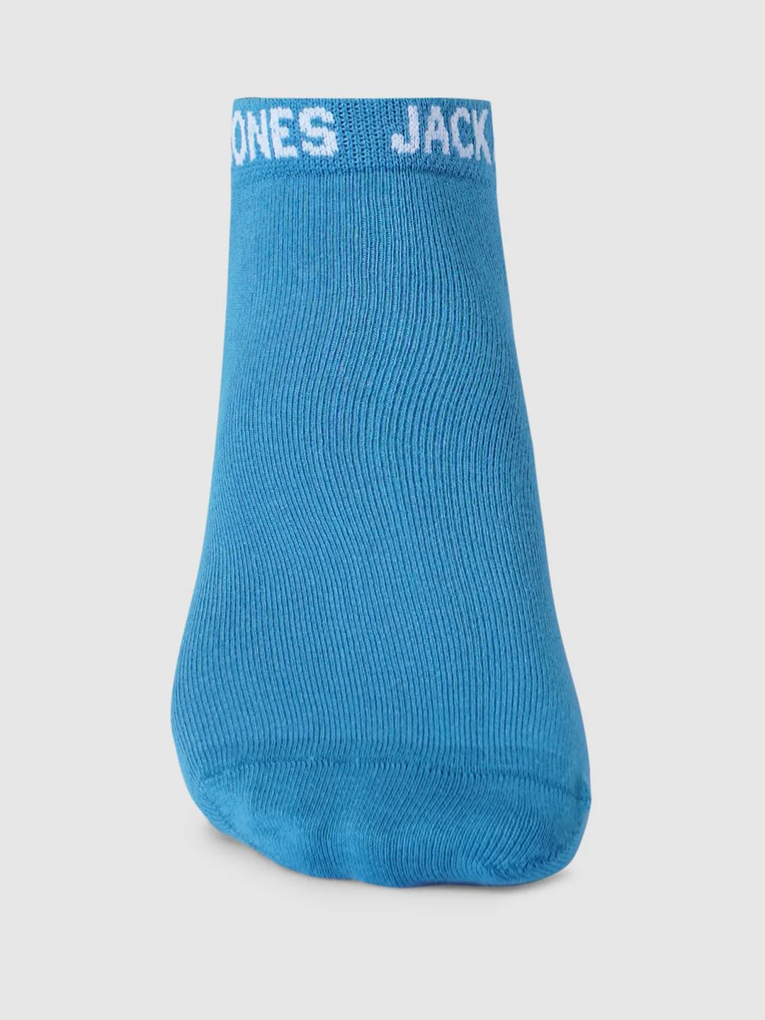 Blue Logo Print Ankle Length Socks - Image 4