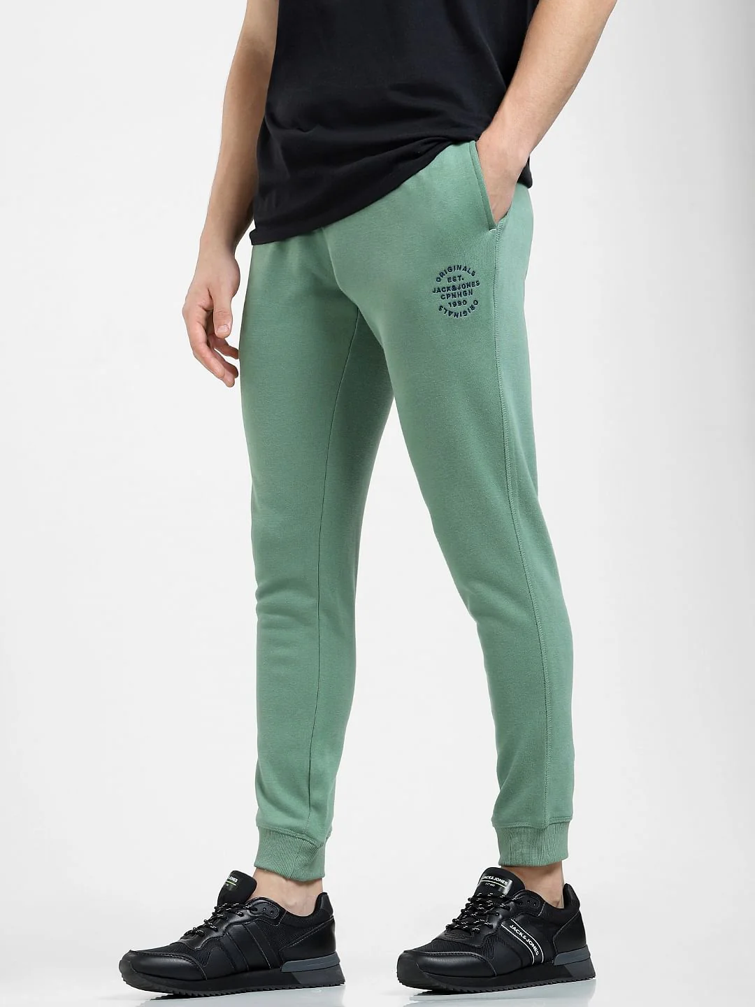 Green Drawstring Sweatpants - Image 4