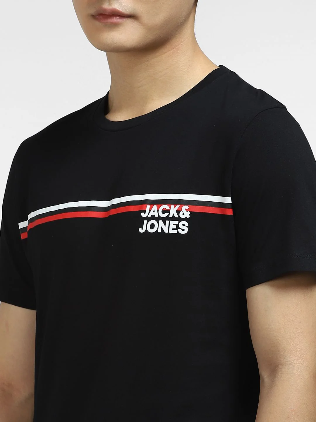 Black Crew Neck T-shirt - Image 5