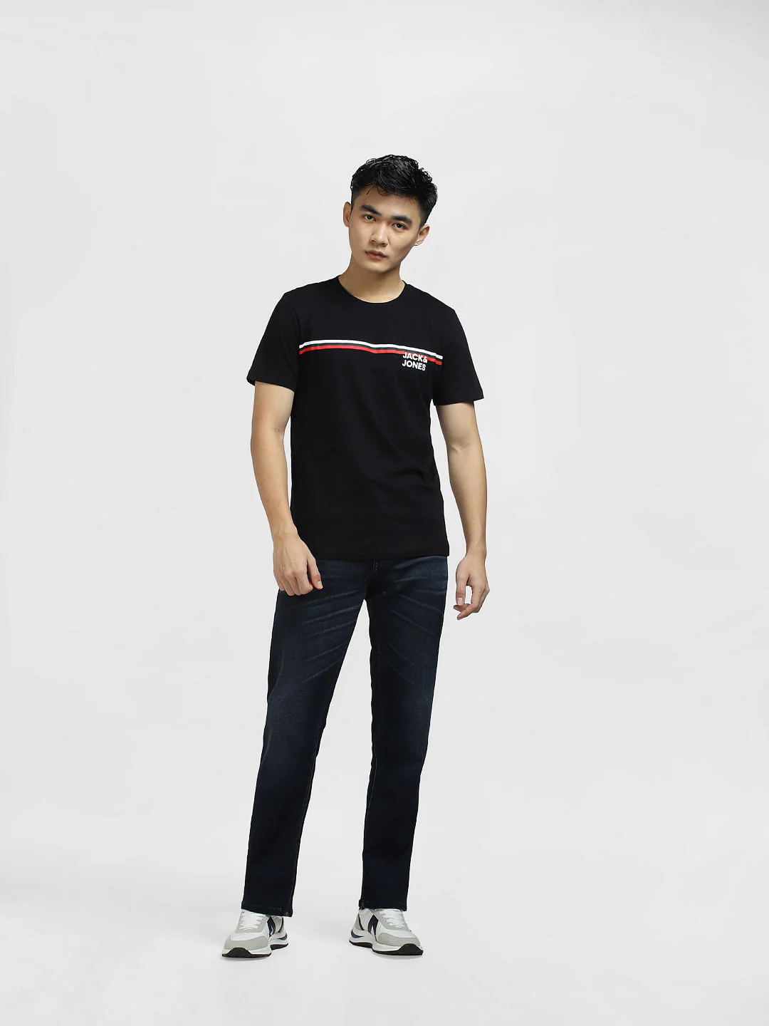 Black Crew Neck T-shirt - Image 6
