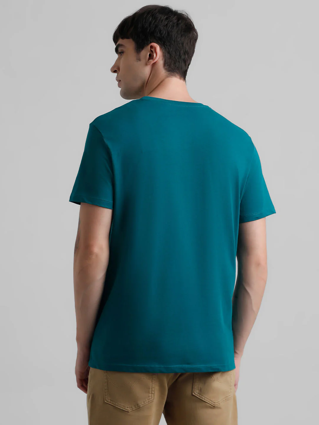 Green Graphic Print T-shirt - Image 4