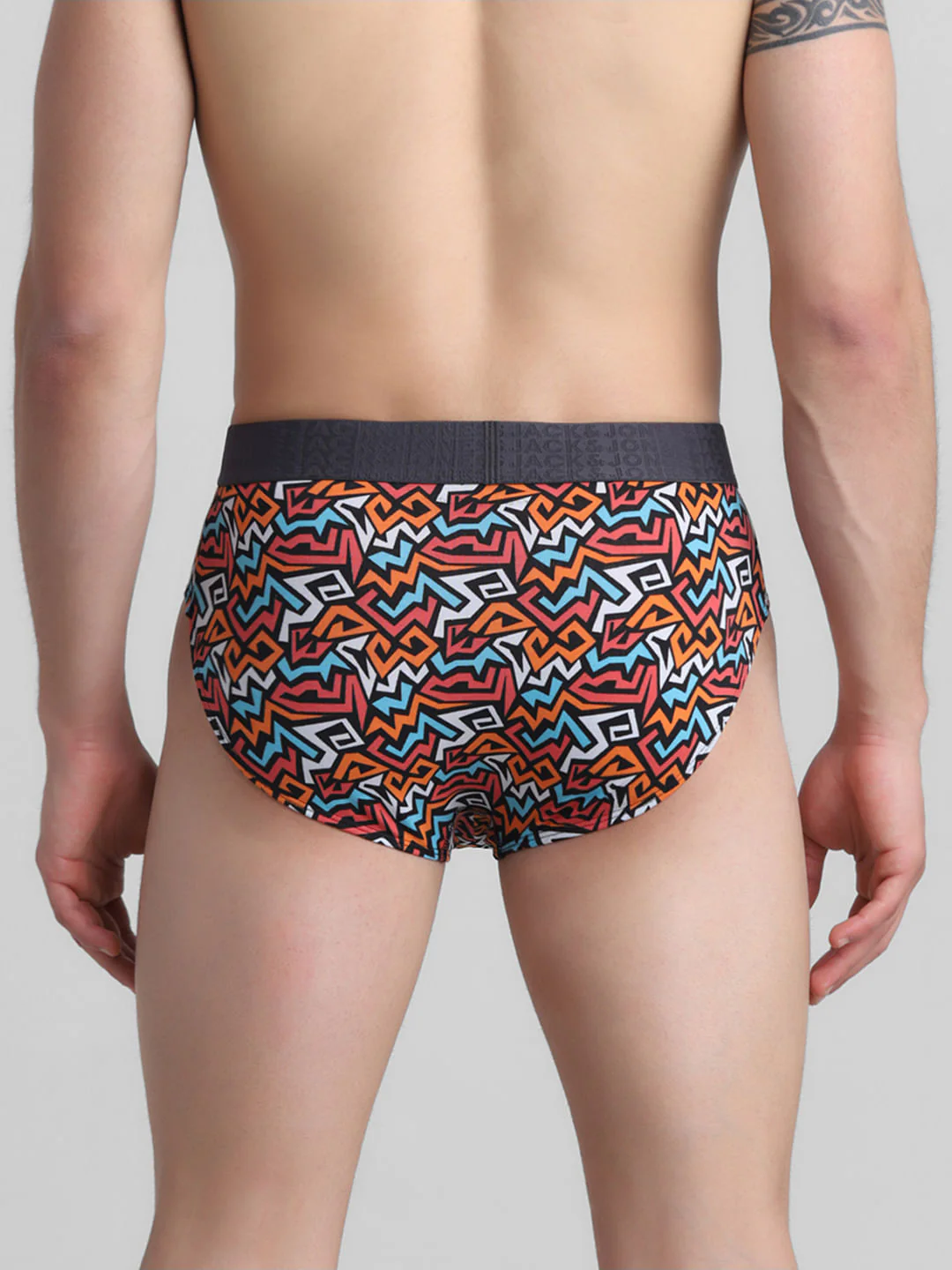 Red Printed Briefs - Image 3