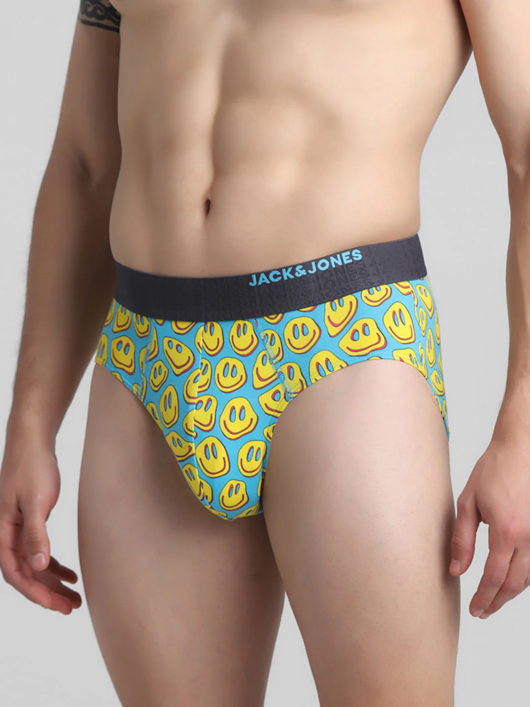 Blue Printed Briefs - Image 2