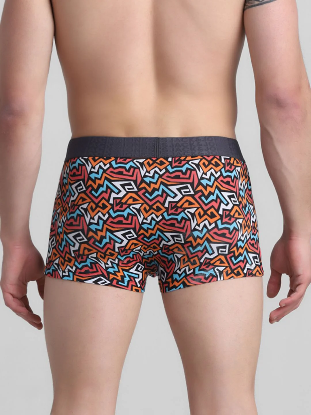 Red Printed Trunks - Image 3