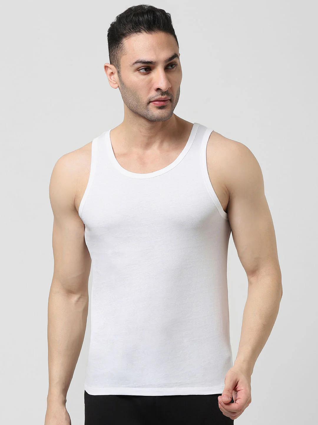 Pack Of 2 White Vests - Image 2