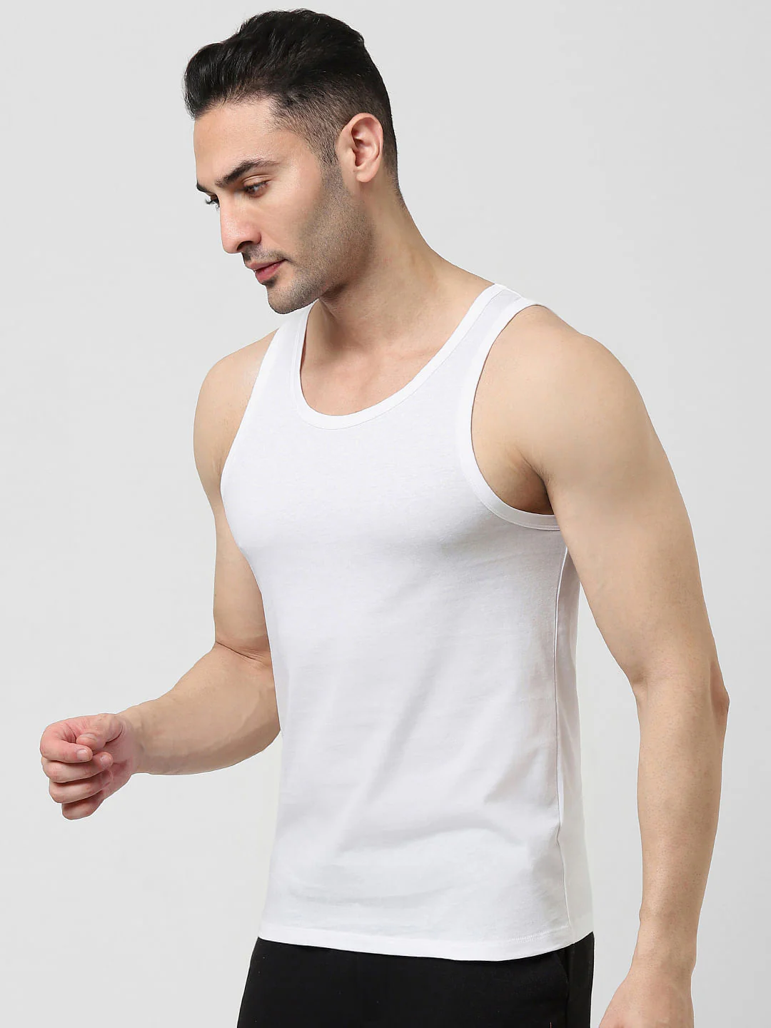 Pack Of 2 White Vests - Image 3