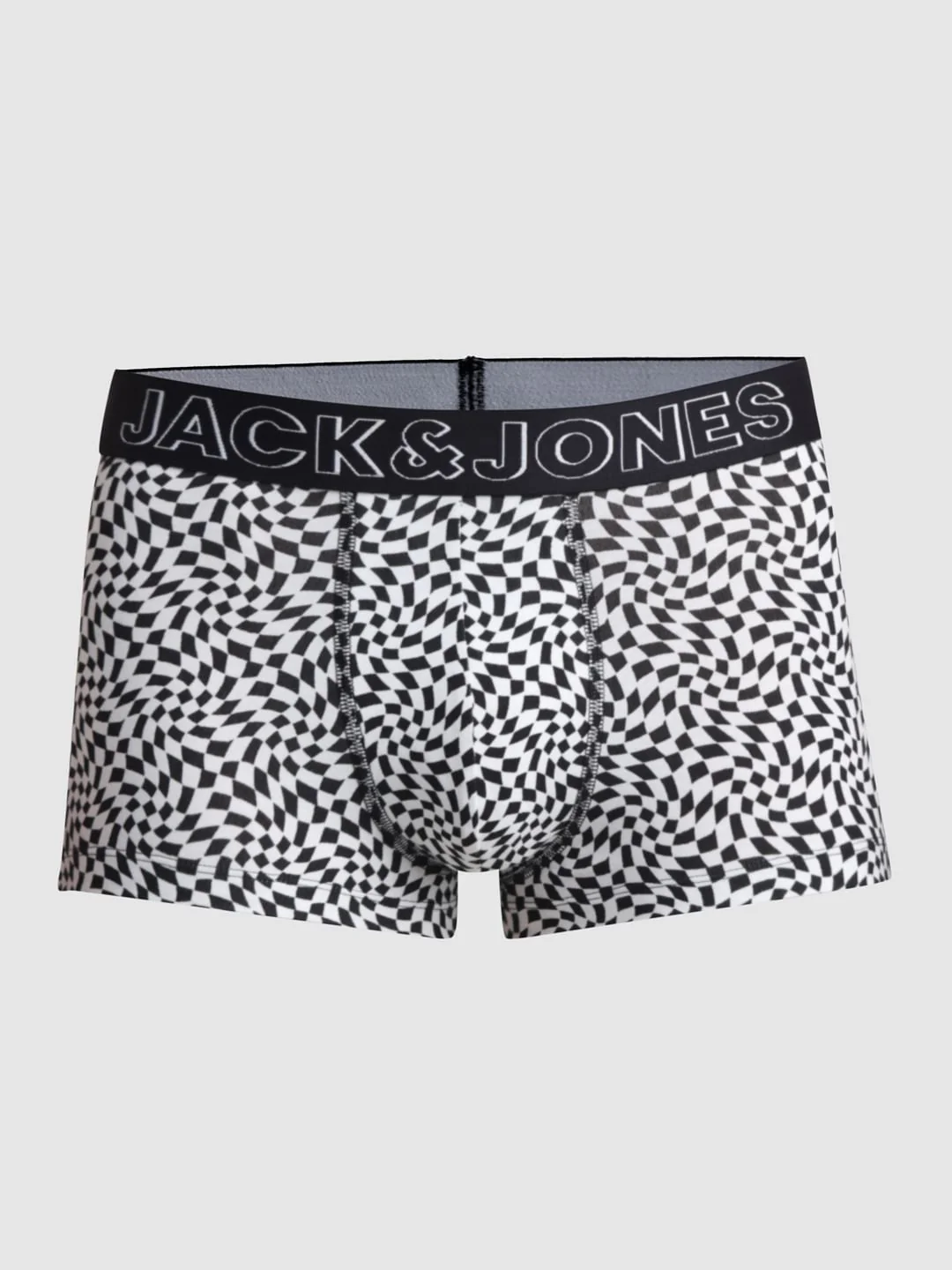 Black Monochrome Printed Trunks - Image 6