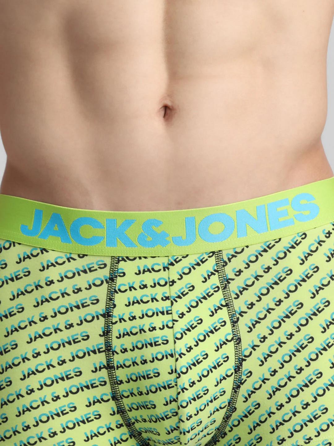 Green Logo Print Trunks - Image 4