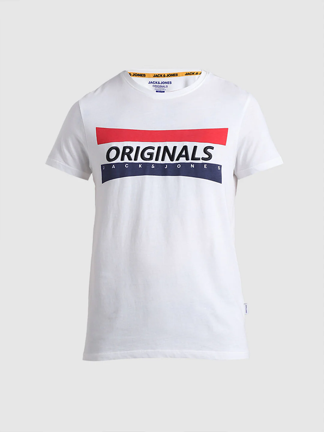 White Embroidered Logo Print T-shirt - Image 7