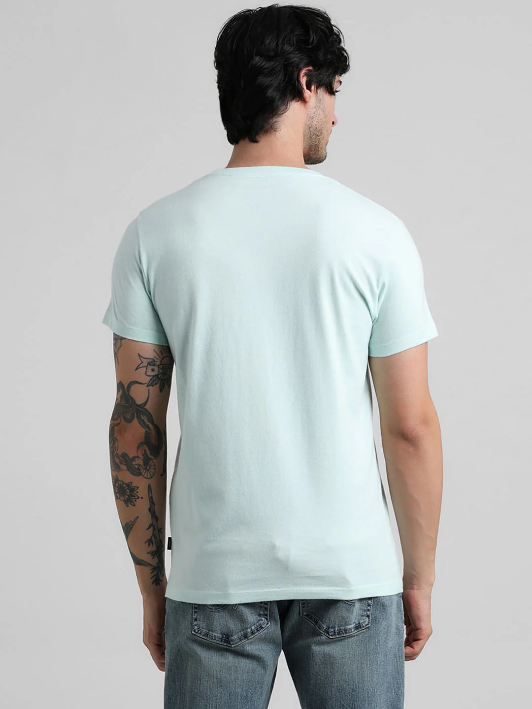 Green Logo Graphic Print T-shirt - Image 4