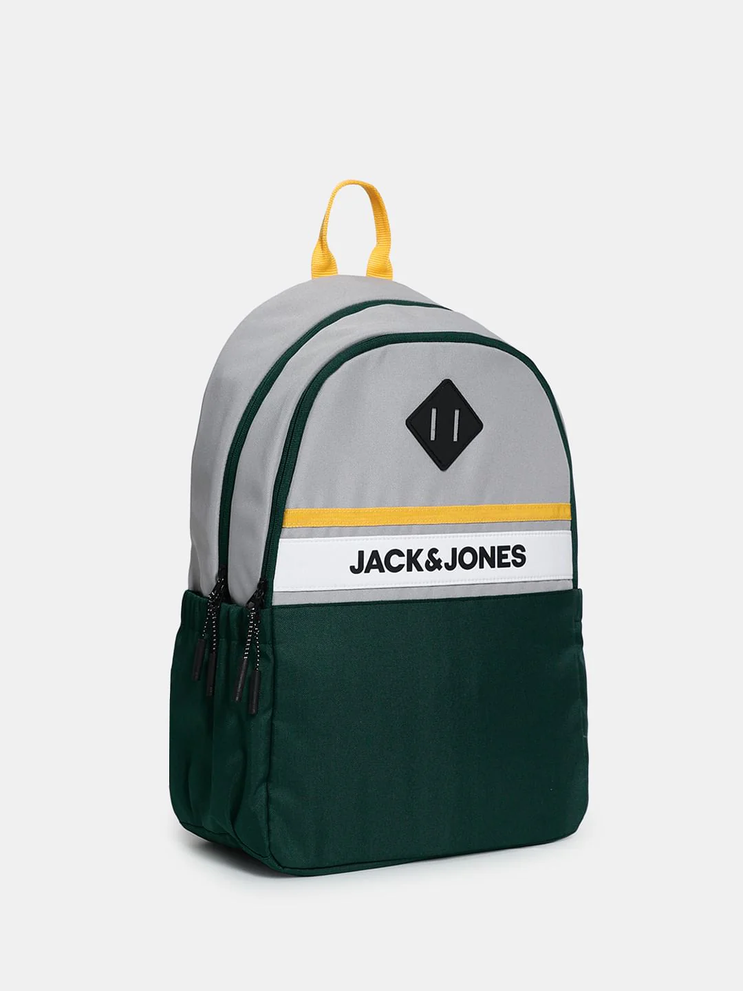 Green Colourblocked Backpack - Image 2