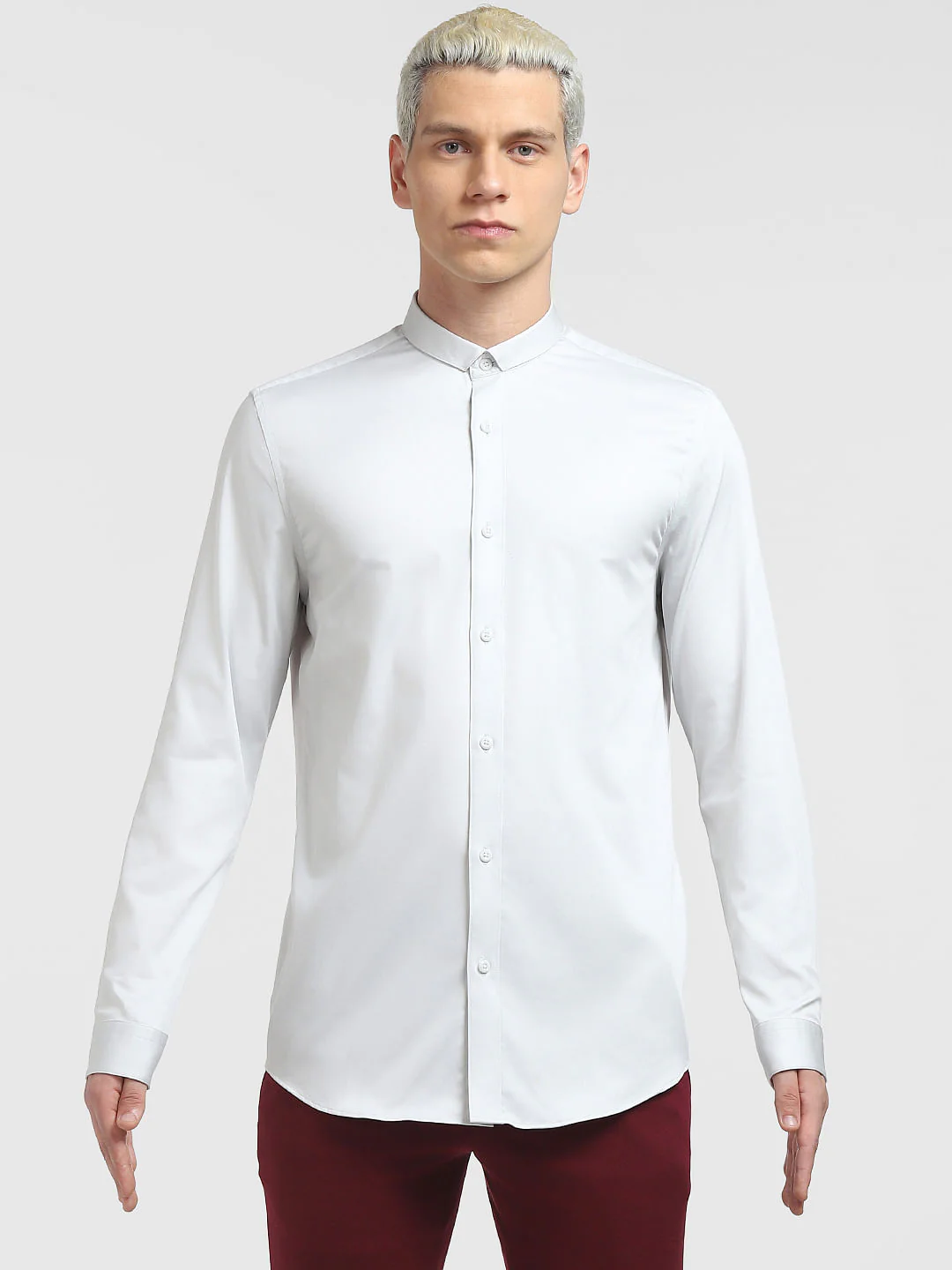 Light Grey Full Sleeves Shirt - Image 7