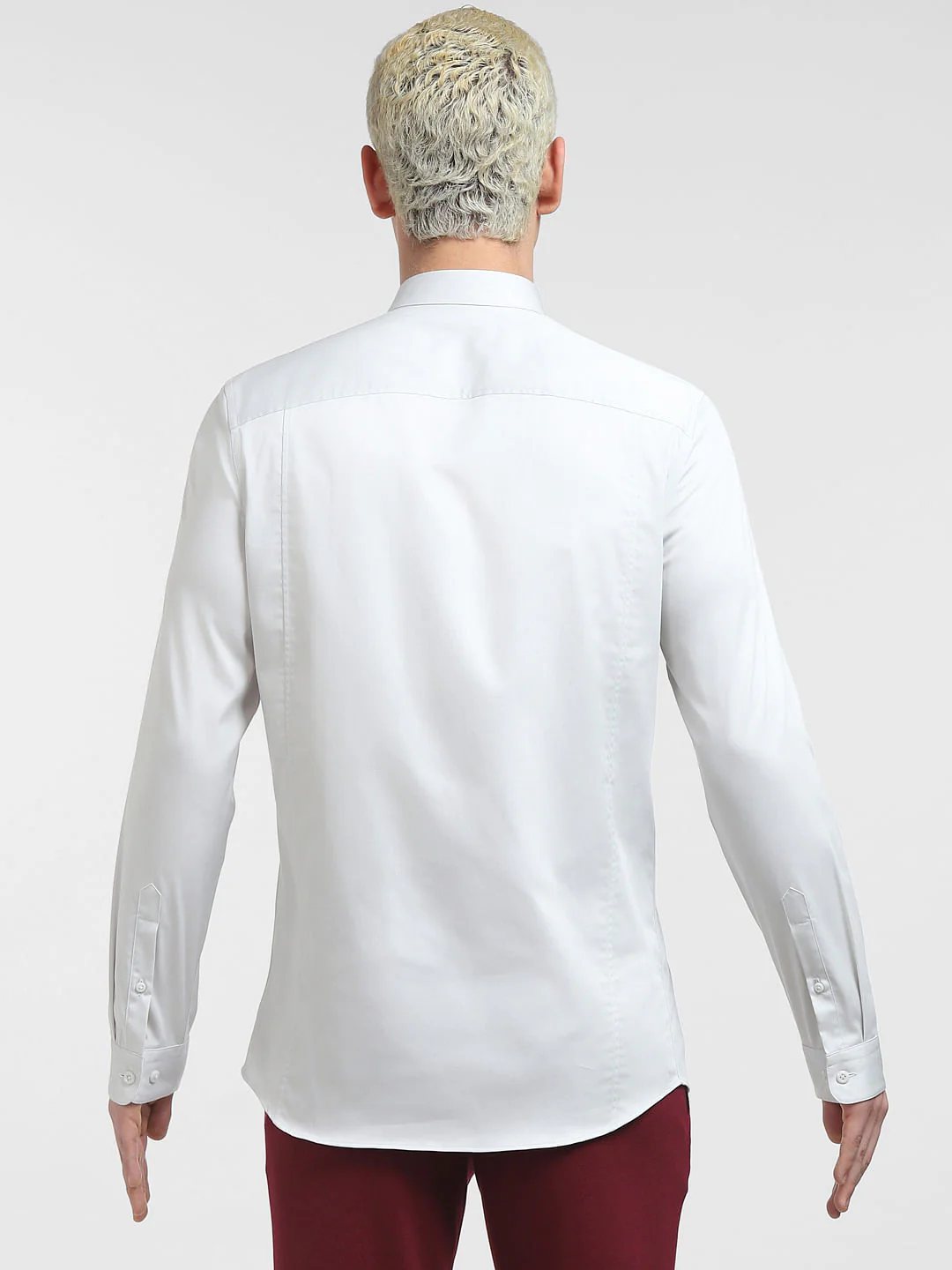 Light Grey Full Sleeves Shirt - Image 8