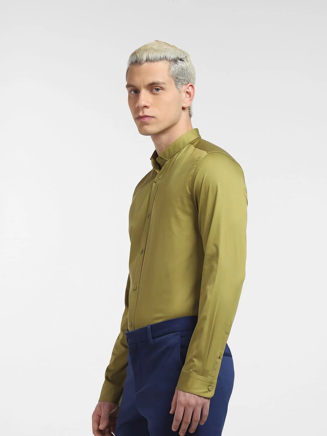 Green Full Sleeves Shirt - Image 3
