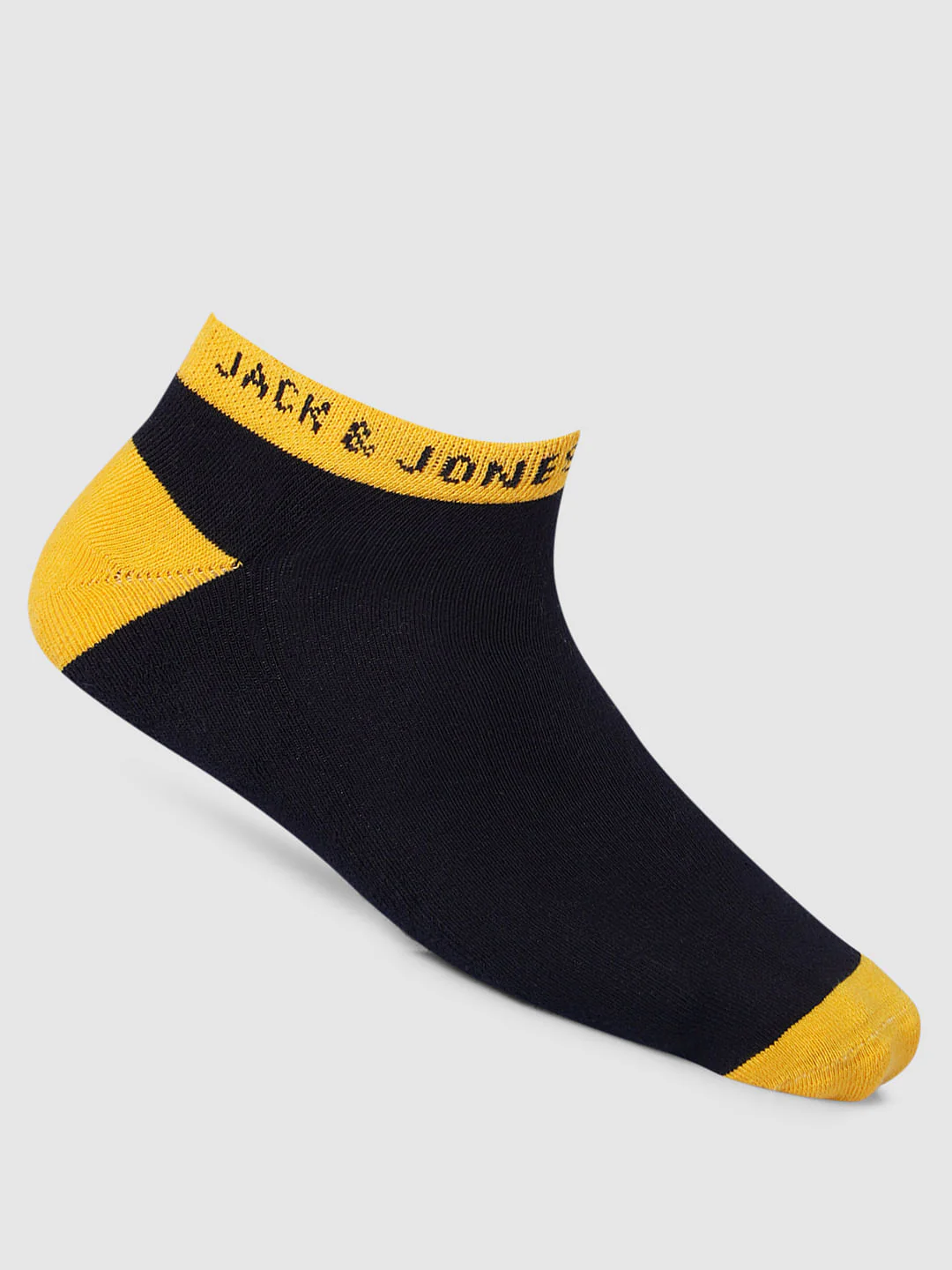 Pack Of 3 Black Terry Ankle Length Socks - Image 4