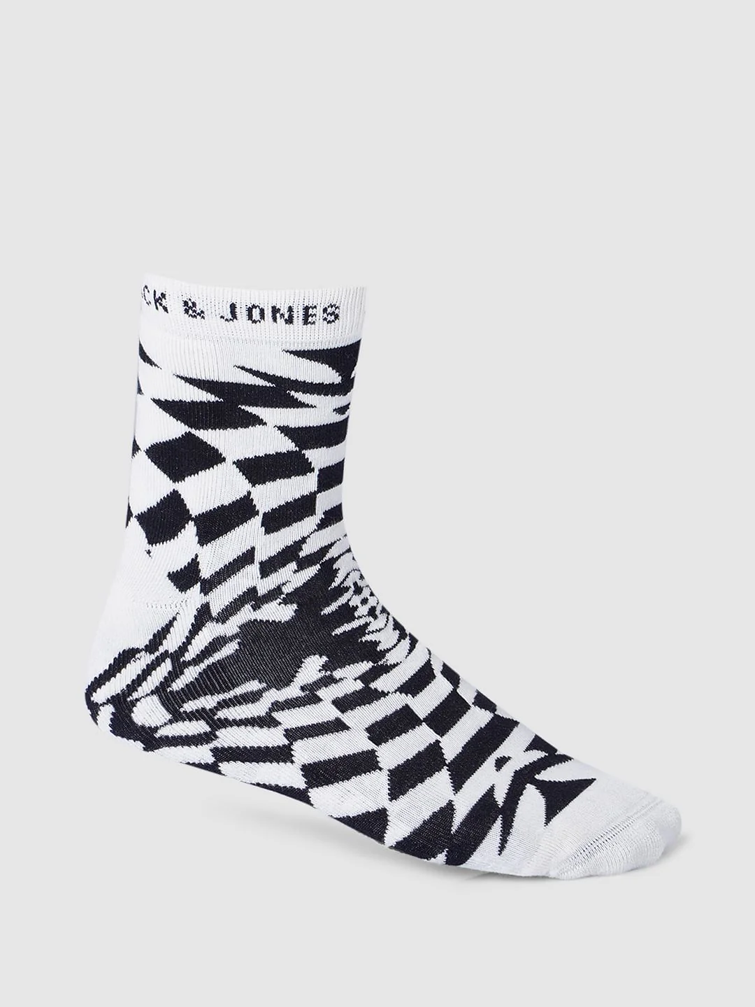 Pack Of 3 Printed Terry Mid Length Socks - Image 5