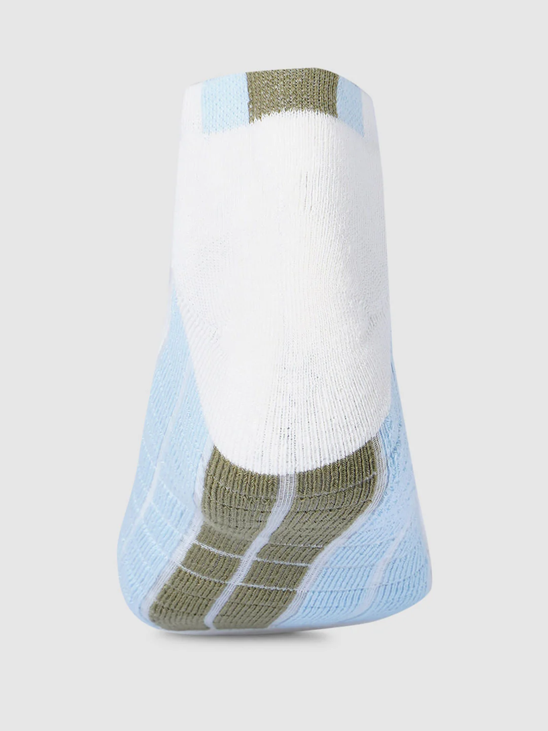 Pack Of 3 Colourblocked Terry Ankle Length Socks - Image 2