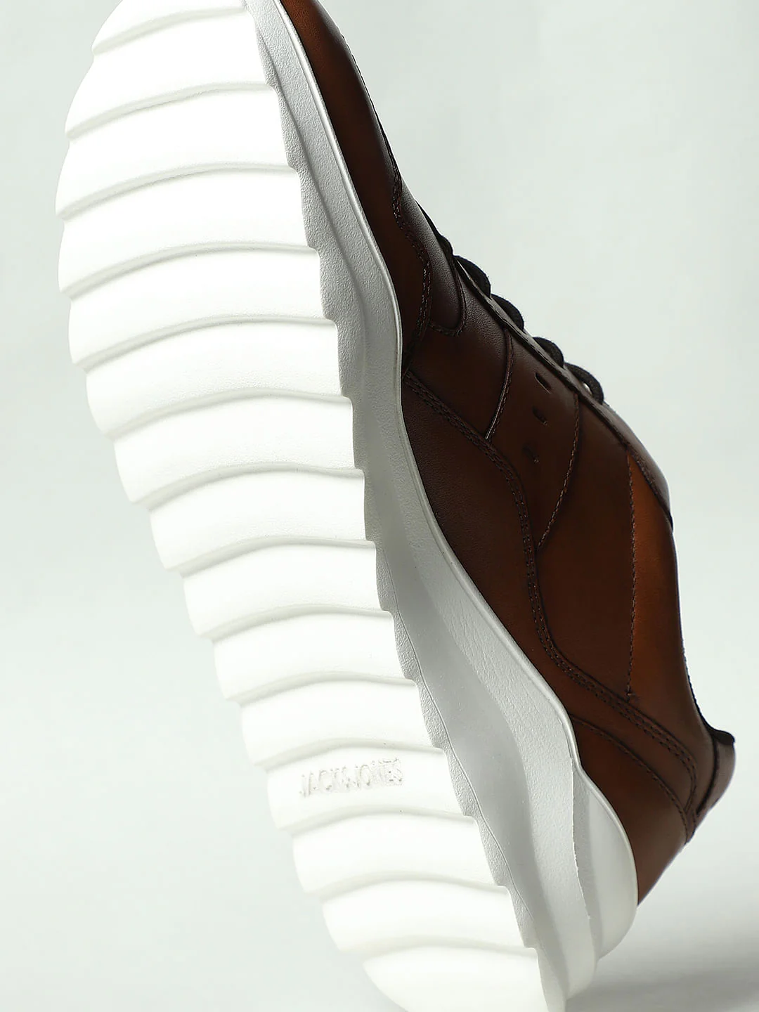 Brown Premium Leather Sneakers - Image 10