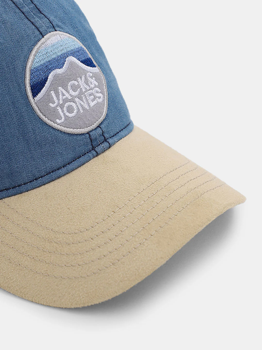 Light Blue Vintage Washed Baseball Cap - Image 4