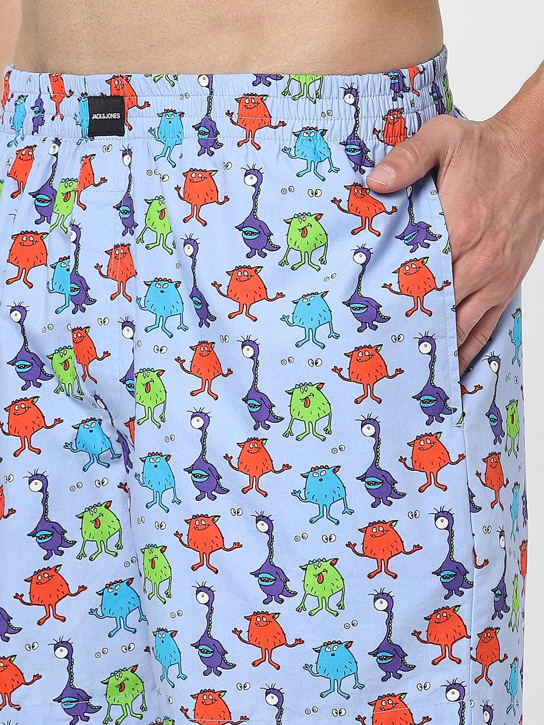 Blue Printed Boxers - Image 4