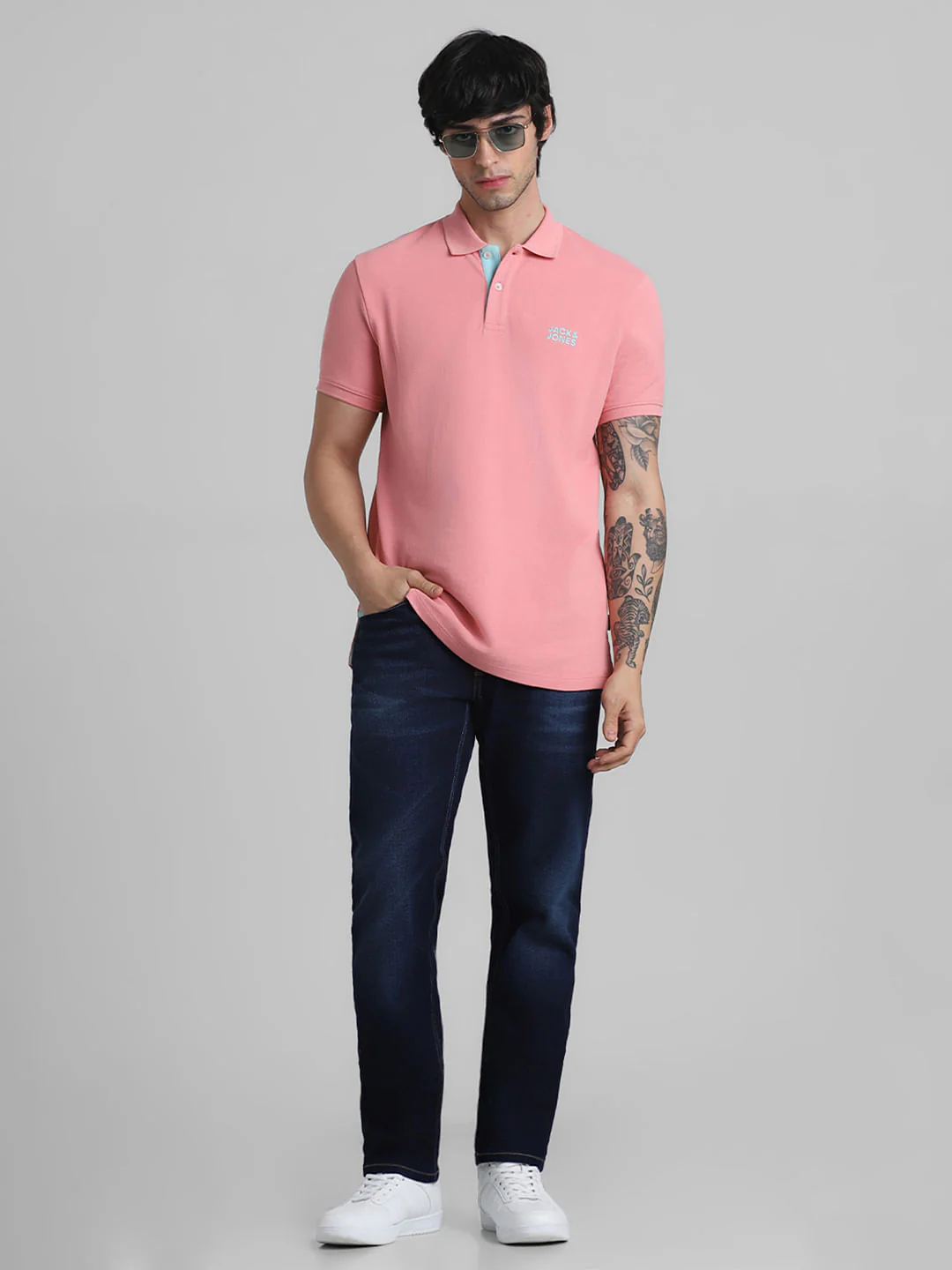 Clark Low Rise Regular Fit Jeans - Dark Blue - Image 5