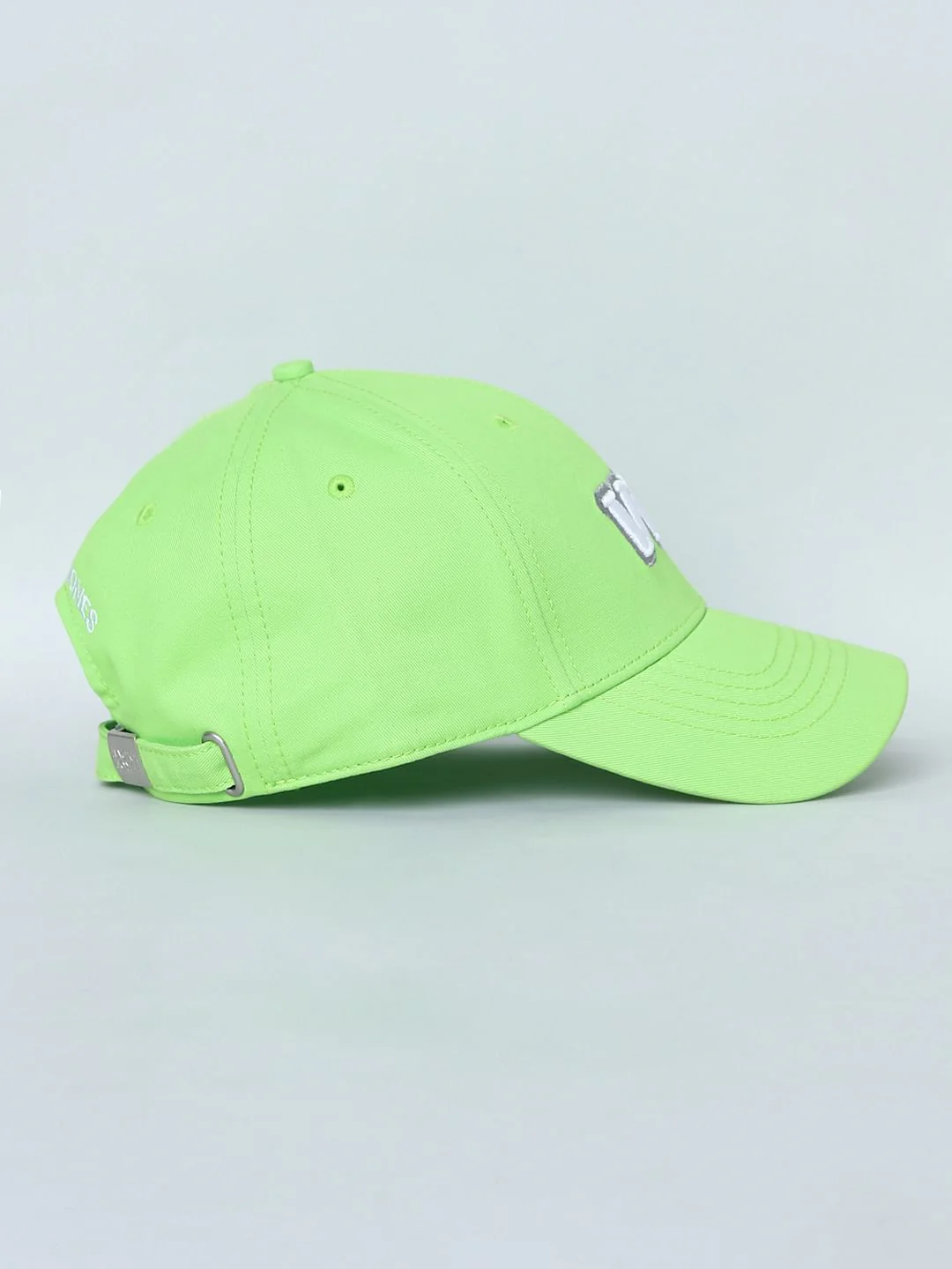 Neon Green Vibe Text Baseball Cap - Image 3