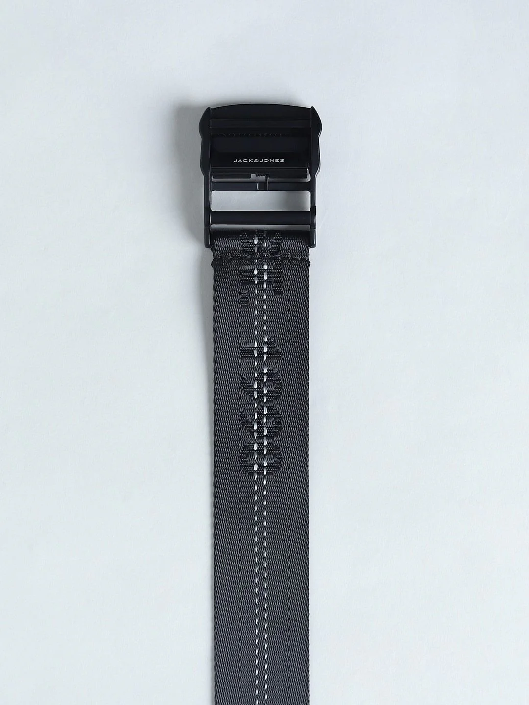 Black Tape Detail Long Belt - Image 4