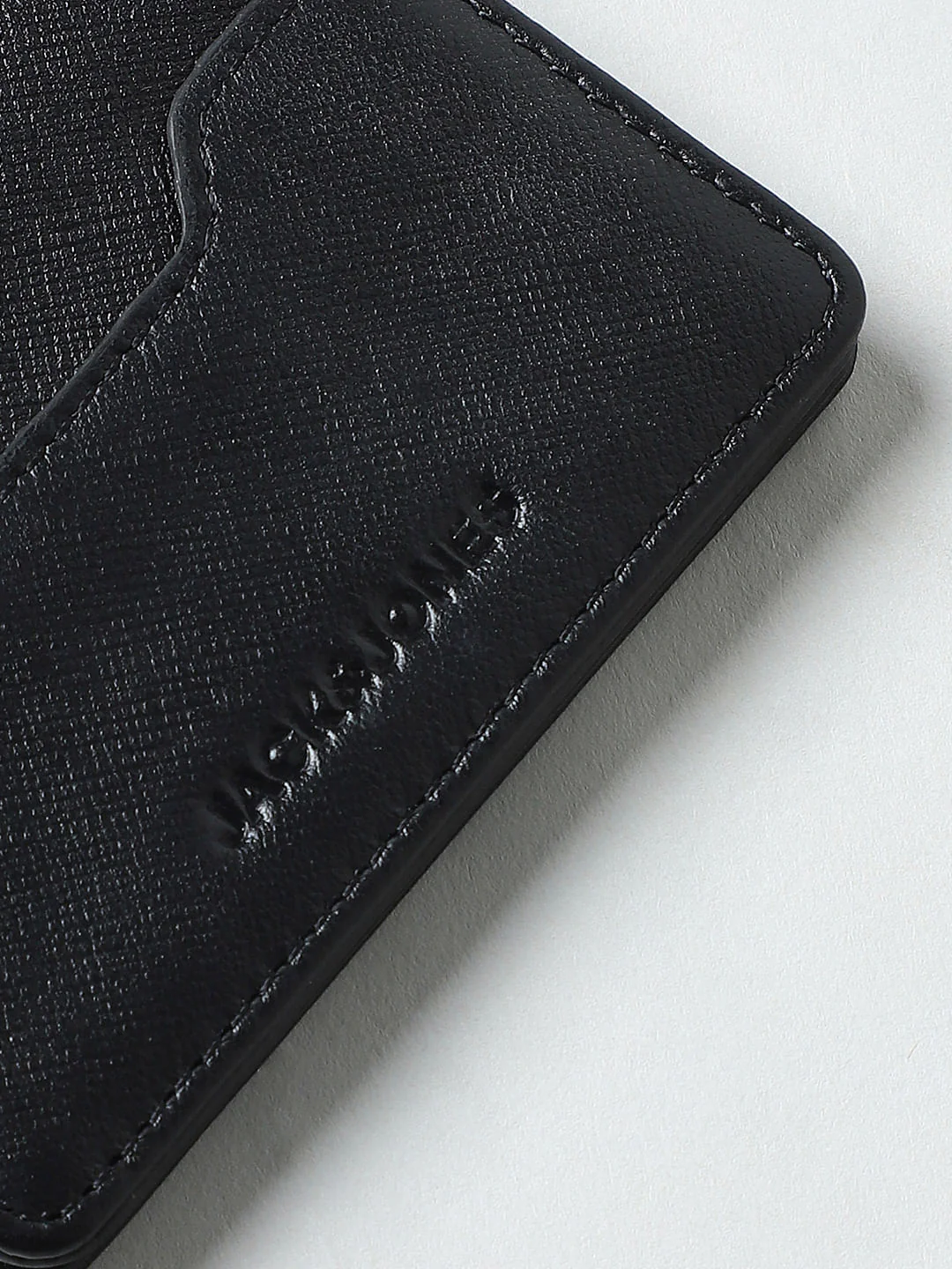 Black Premium Leather Card Holder - Image 5