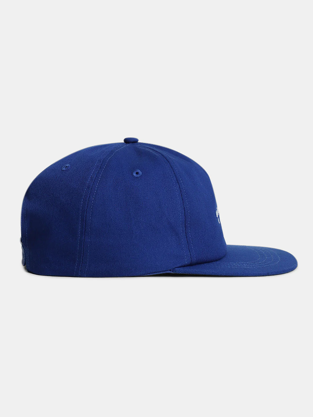 Blue Embroidered Text Cap - Image 3