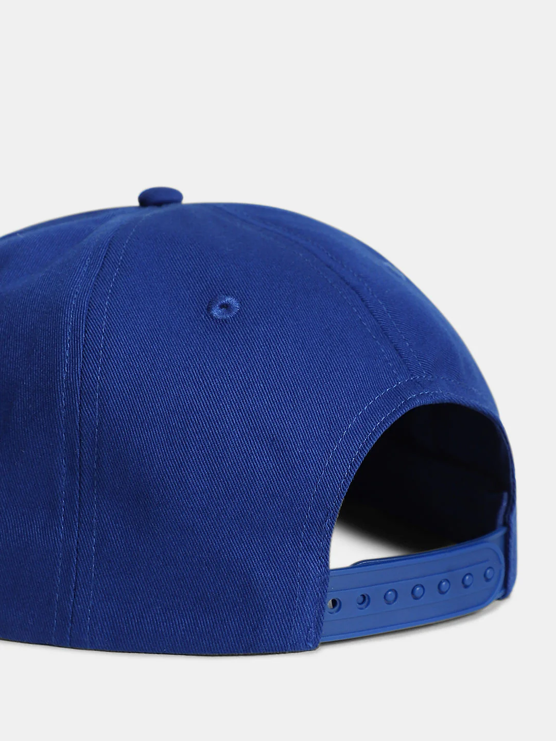 Blue Embroidered Text Cap - Image 5