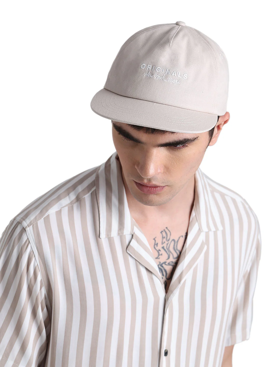 Light Grey Logo Text Cap - Image 6